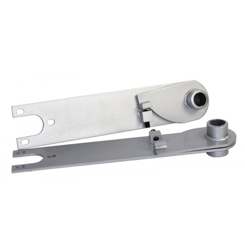 set de 2 lames de torsion réglables pour train arrière à tro...