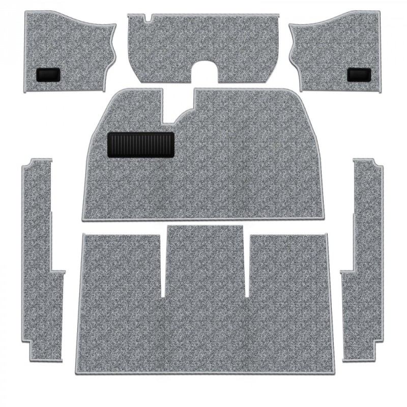 kit moquette intérieur grise 56-58 (sans caoutchouc pose pie...