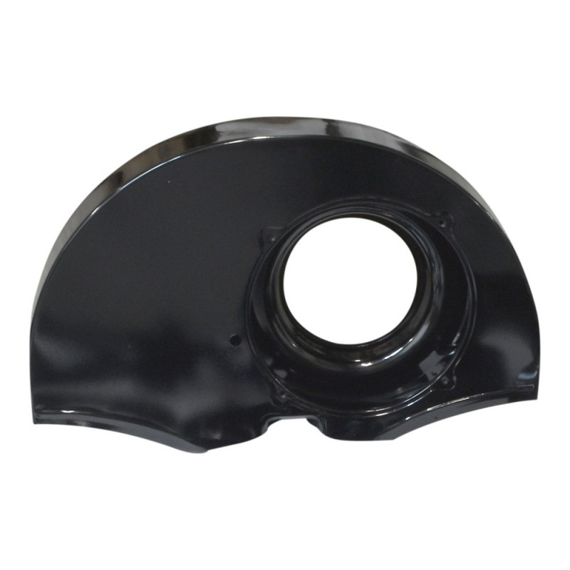 turbine moteur sans chauffage, avec radiateur, peinte en époxy noir brillant