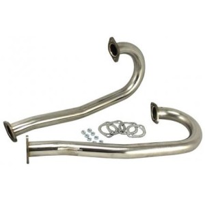 set de 2 J-tubes en inox...