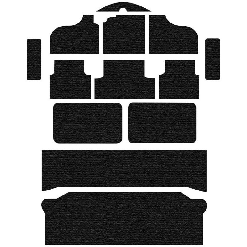 kit moquette noire (13 pièces) 181 (TMI dièze301)