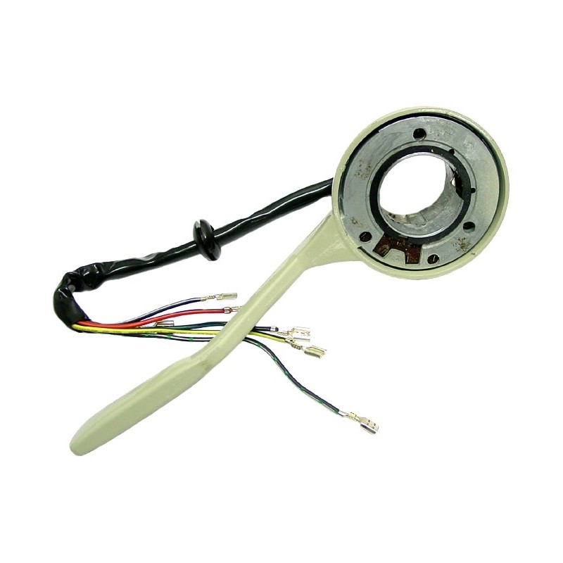 commodo de clignotant beige 60-7/62 (6 fils)