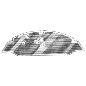 tapis caoutchouc avant 55-59