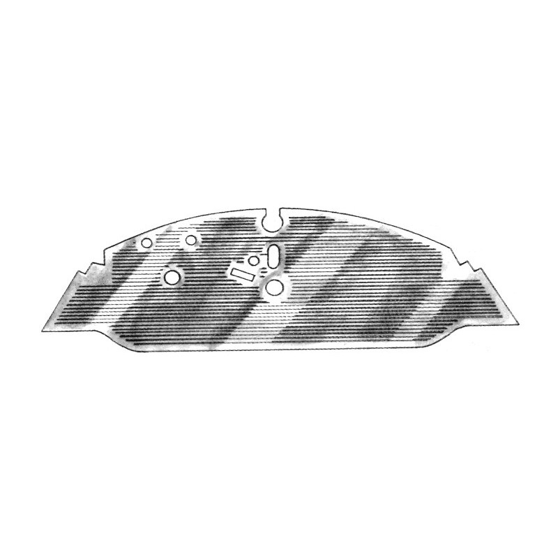 tapis caoutchouc avant 55-59