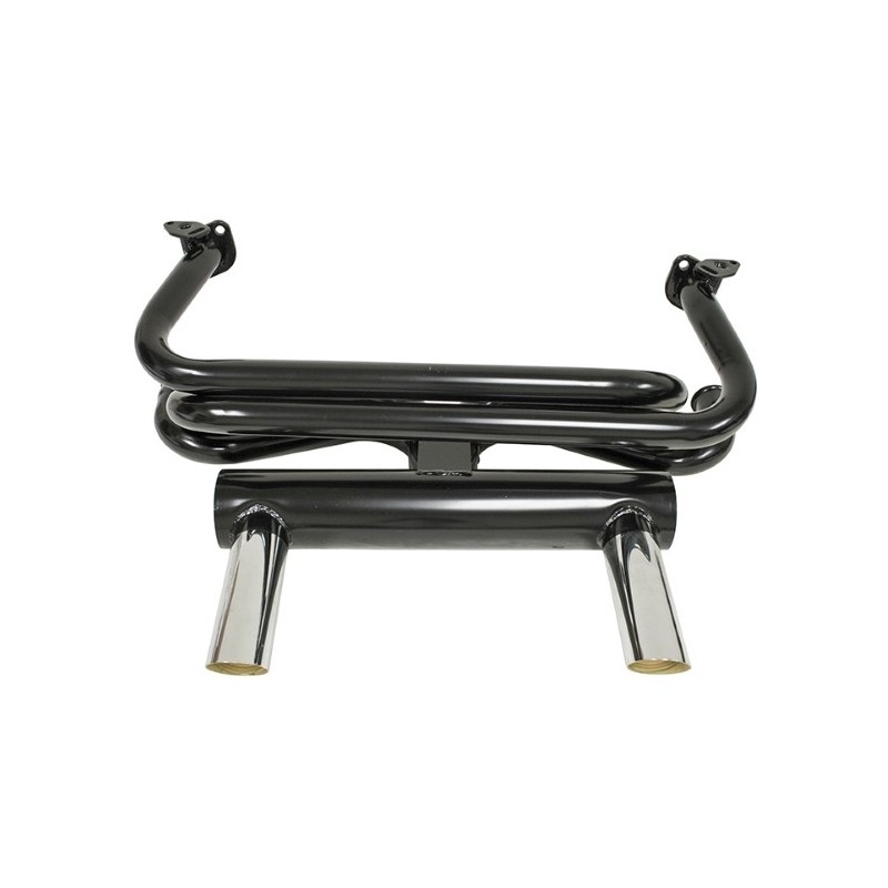 Échappement 1200cc avec 2 sorties chromées passant à la place des sorties d'origine