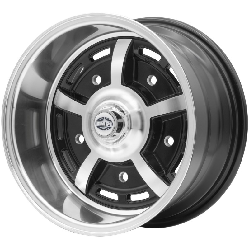 jante SPRINT STAR noire et polie  8 x 15" en 5 x 205  (ET -18)