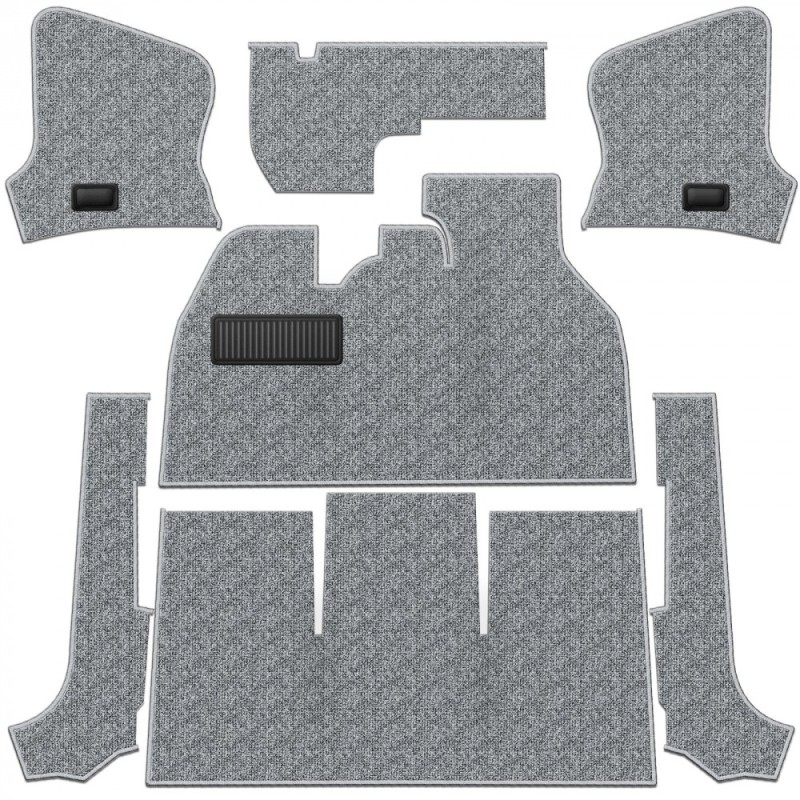 kit moquette intérieur grise 56-68 pour cabriolet, marque TM...