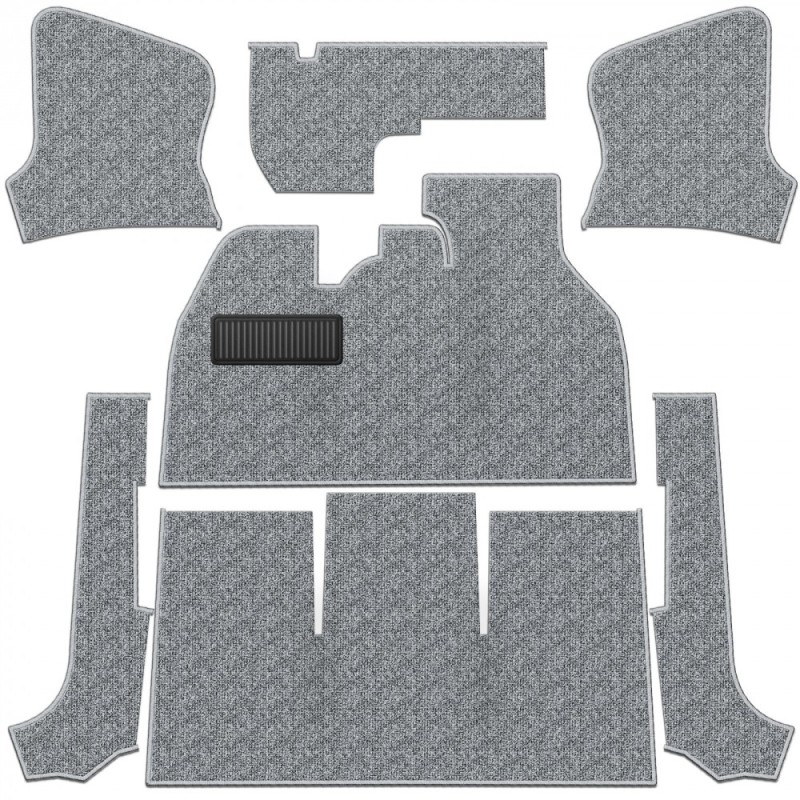 kit moquette intérieur grise 69-70 pour cabriolet, marque TM...
