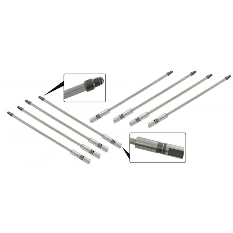 set de 8 tiges de culbuteur moteur 25-30cv