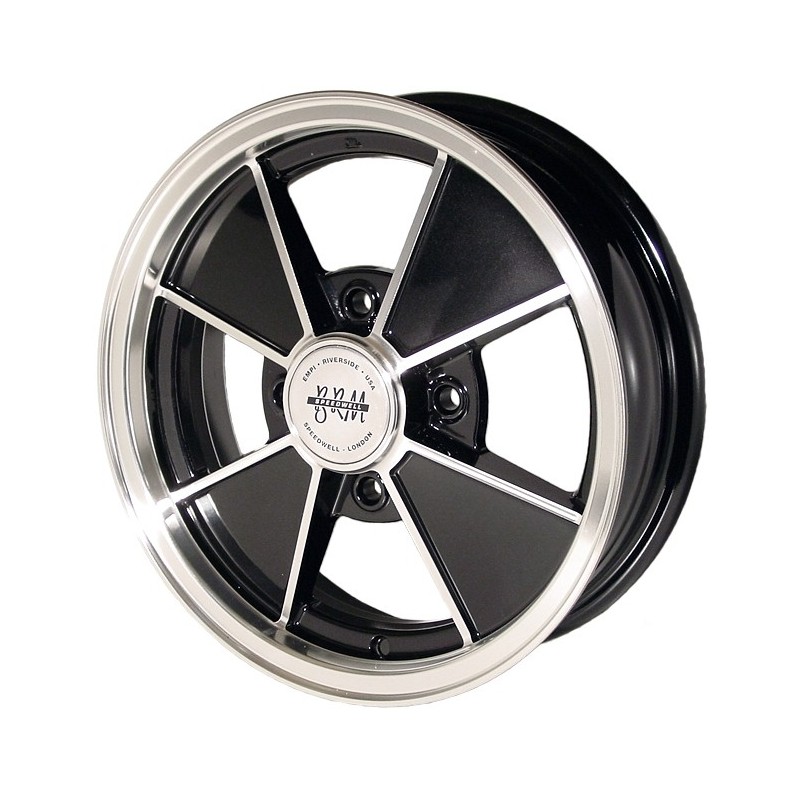 jante BRM réplica 4.5 x 15 noire  (ET 15) - prévoir une bo...