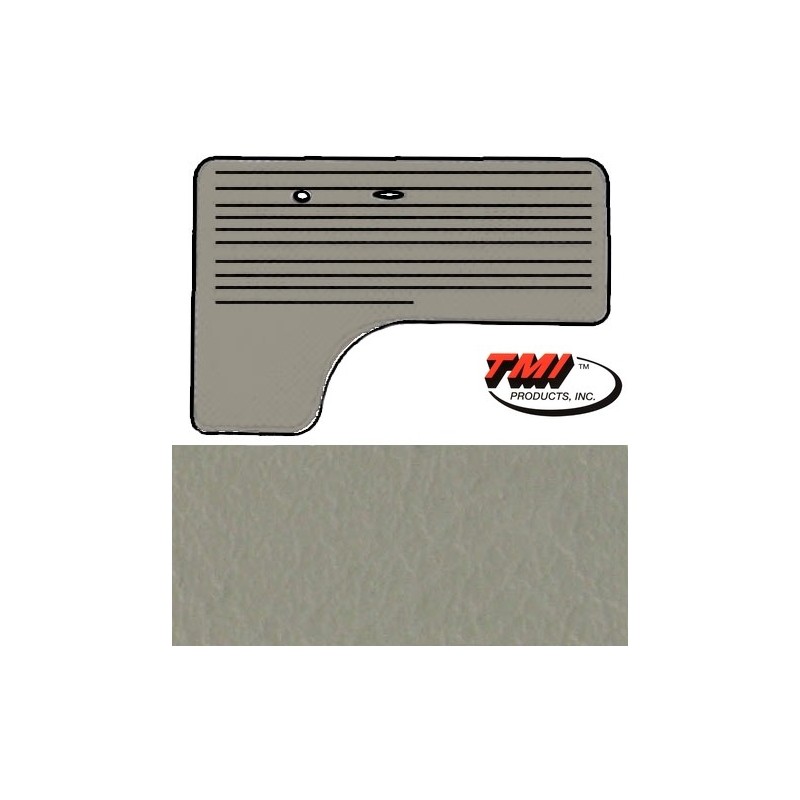 set de 2 panneaux de porte avant Bay Window 68-79 Off White