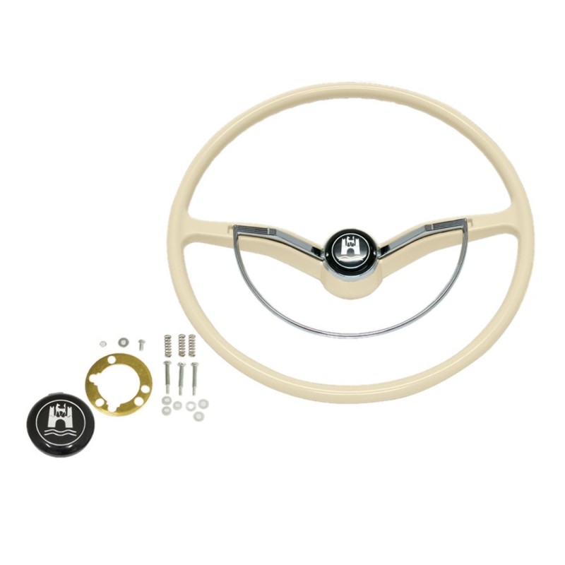 volant type origine 62-71 ivoire EMPI diamètre 400mm complet