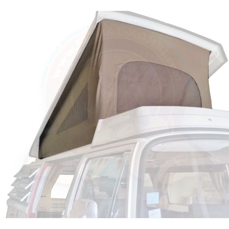 toile de Westfalia 74-79 à 3 fenêtres BEIGE qualité économique