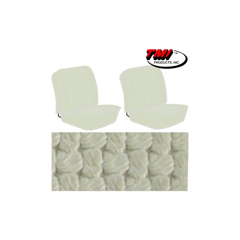 housses de sièges avant séparés pour T2 68-73 en Basketweave Off White ( dièze 05)