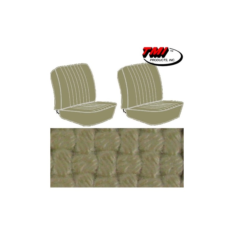 housses de sièges avant séparés pour T2 68-73 en Basketweave Beige ( dièze 04)