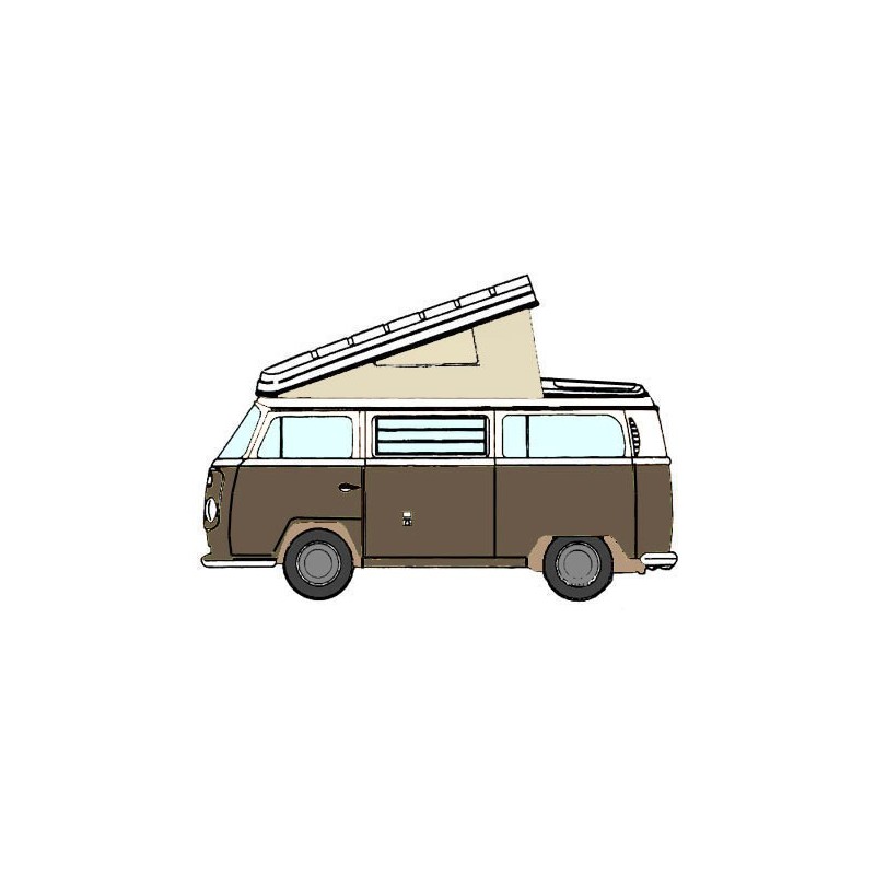 toile de Westfalia 68-74 à 3 fenêtres BEIGE qualité économique