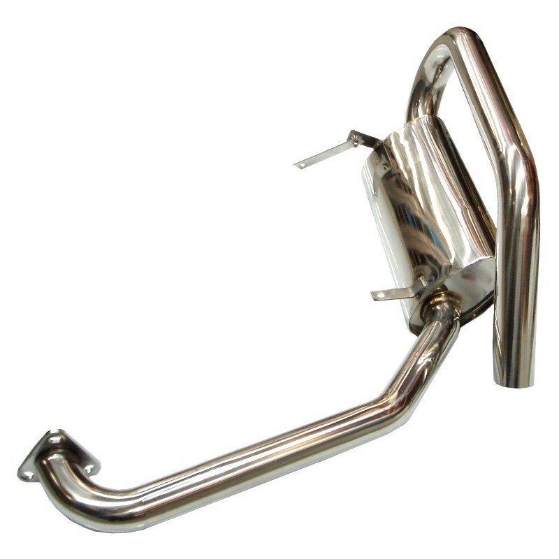 silencieux SSP Hide Out en INOX pour collecteur réf 23208