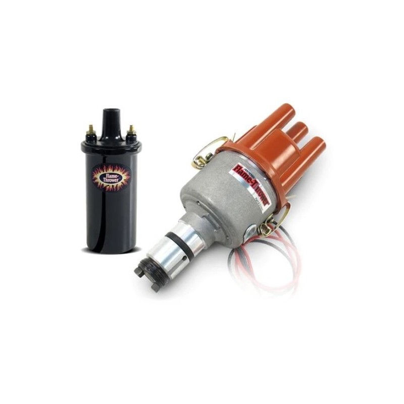 kit allumage Pertronix centrifuge avec module électronique 12V + bobine époxy 40.000 volts (3 ohms)