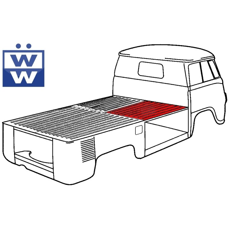 quart de plancher derrière cabine pickup simple cabine -67 (...