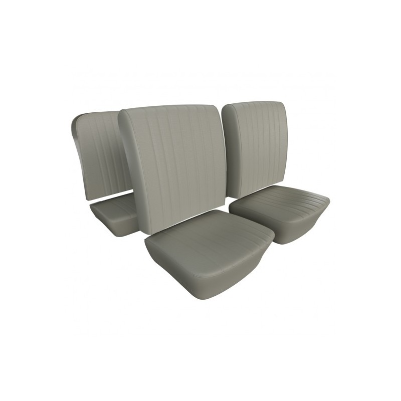 kit housses de sièges gris clair 65-67 pour sièges SANS APPU...