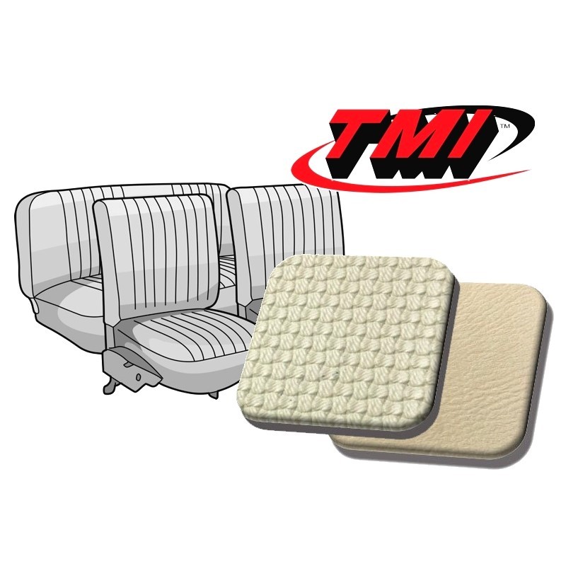 kit housses de sièges SANS APPUIS TETE gris clair 73 (basket...