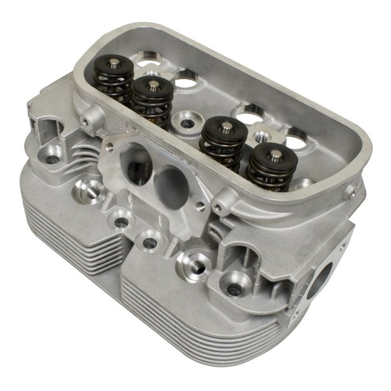 culasse EMPI complète GTV-2 40x35,5mm, long culot 12mm, avec conduits préparés pour cyl diam 85,5mm