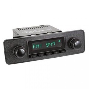 autoradio RETROSOUND look "70's/80's" avec boitier HERMOSA