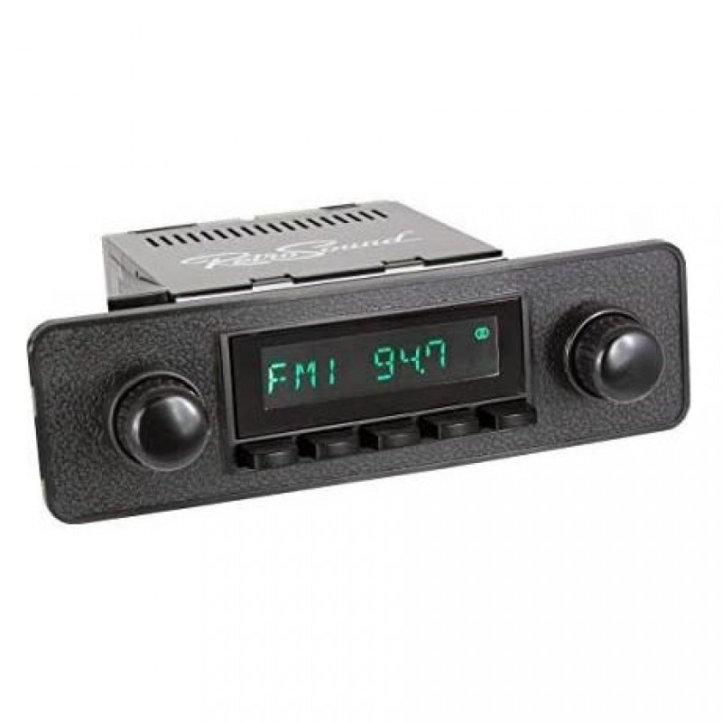 autoradio RETROSOUND look "70's/80's" avec boitier HERMOSA