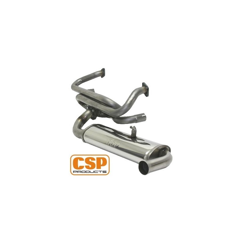 échappement CSP SINGLE MUFFLER en diamètre 38mm