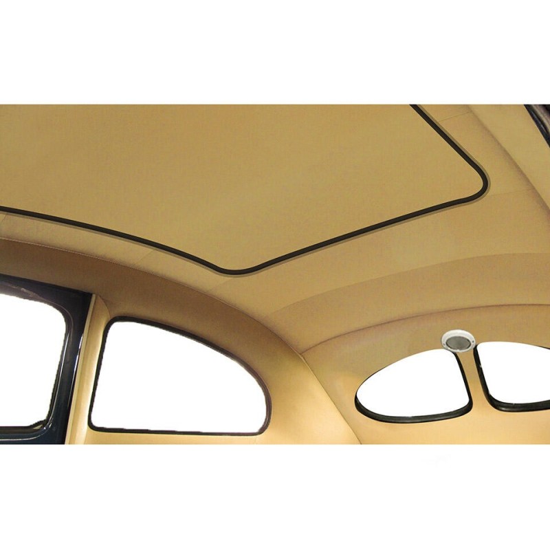 ciel de toit pour 47-54 découvrable en tissu ivoire (TMI diè...