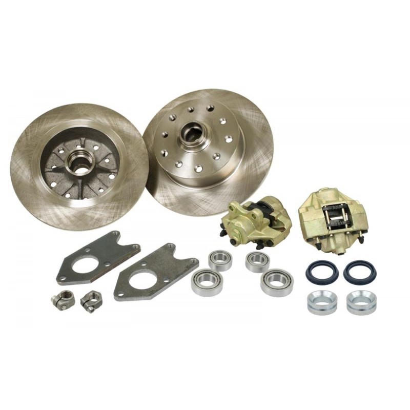 kit frein à disques avant 5x130 et chevy pour pivots -7/65 EMPI