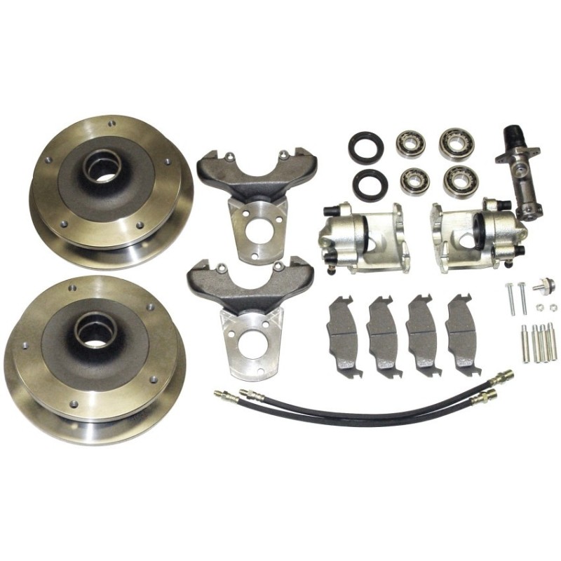 kit frein à disques avant 5x205 pour pivots -7/65 complet av…