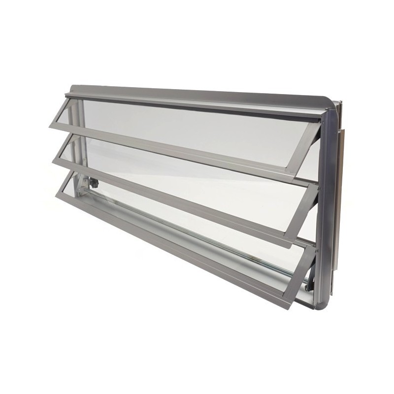 vitre jalousie à ailettes complète gauche WESTFALIA pour Bay-Window