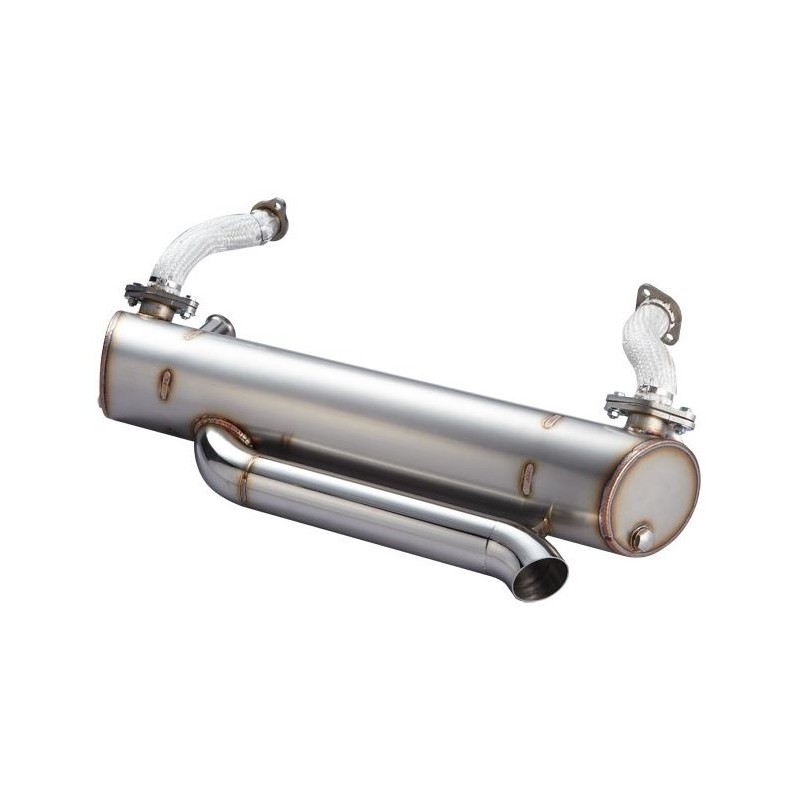 échappement Vintage Speed avec préchauffage SPORT MUFLER pour T2 68-79 abaissé