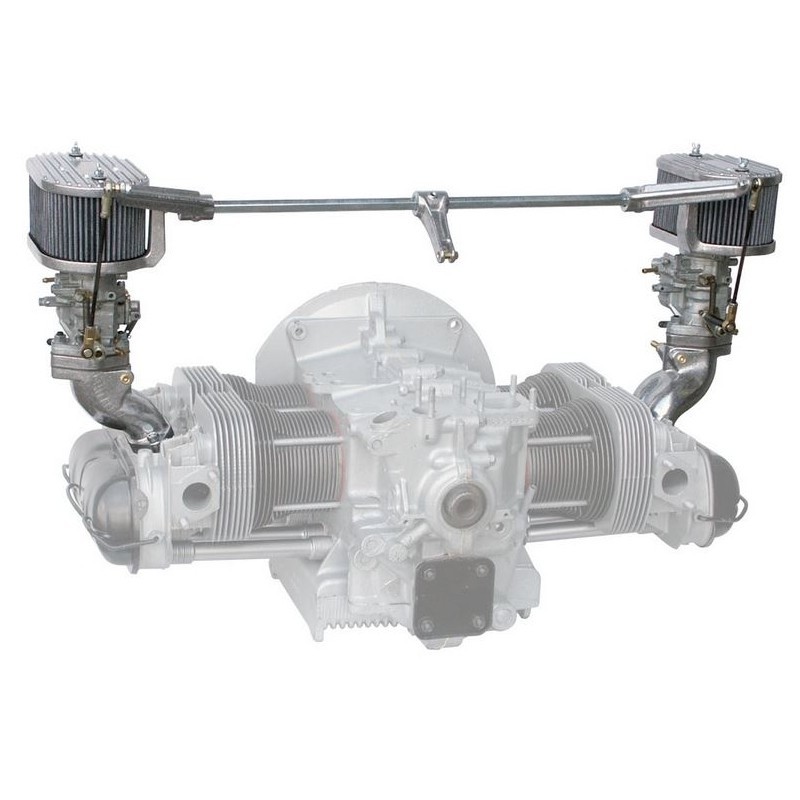 kit complet carburateurs weber 34 ICT pour moteur D/A  'version luxe' CB PERF