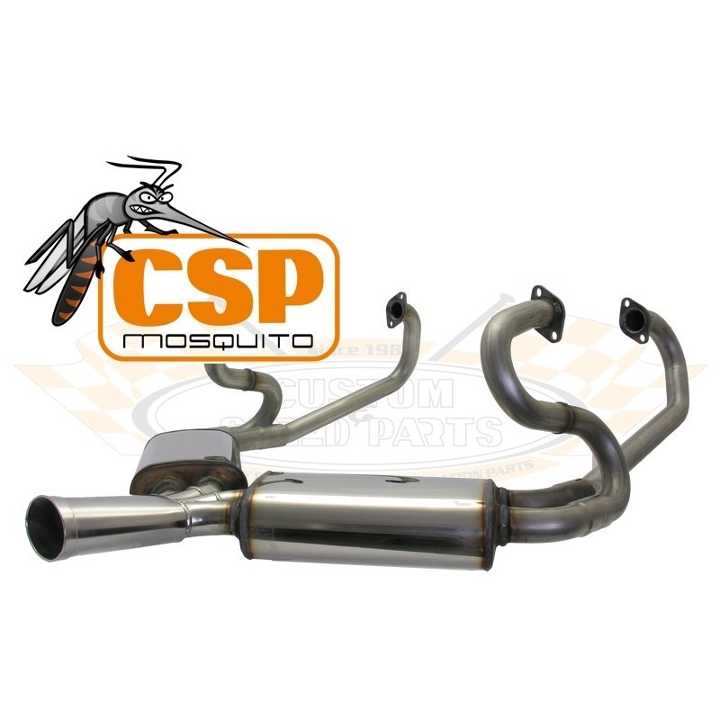 échappement 4en1 complet CSP pour moteur 30cv