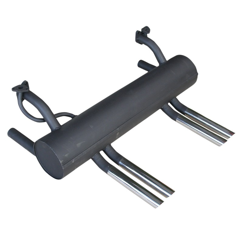 échappement Wolfsburg West style Abarth pour 30cv