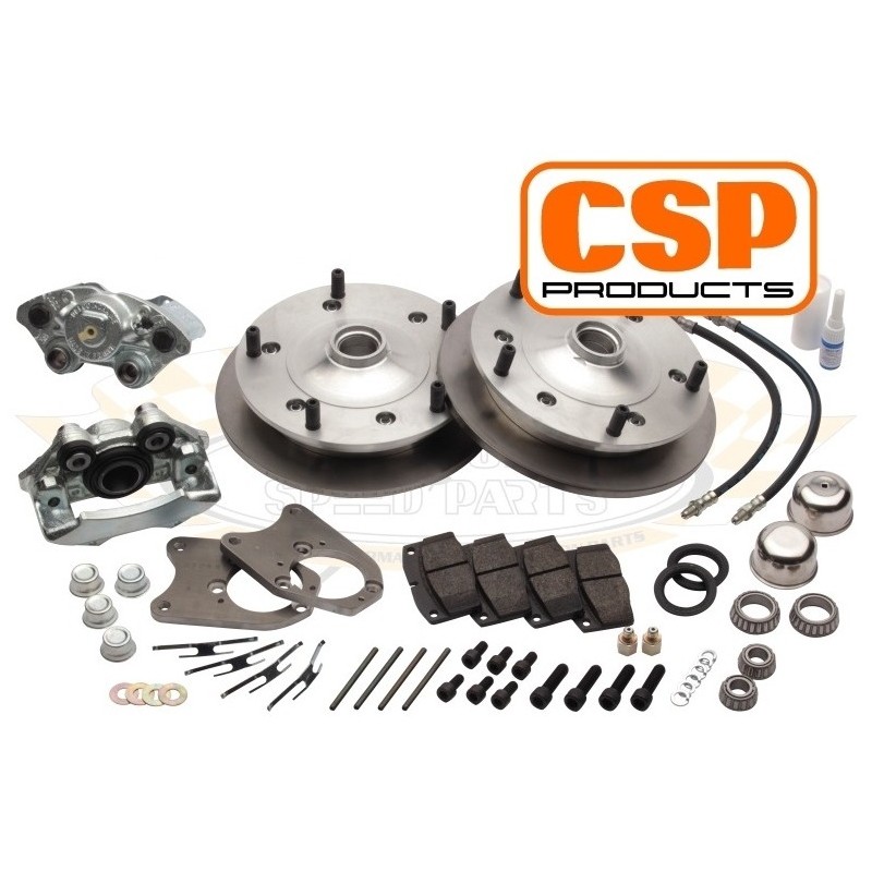 kit freins à disques avant 5 x 205 CSP T1 66-67