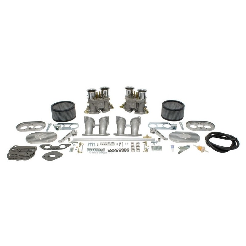 kit LUXE double carburateurs EMPI 'D' 40mm pour Type 4