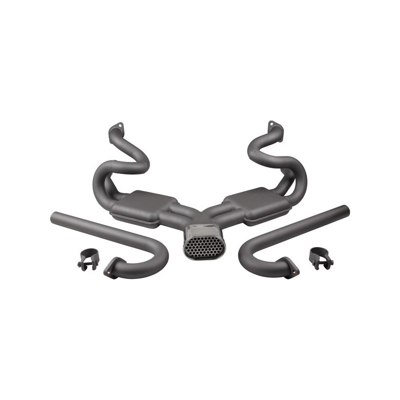 échappement 4 en 1 style SEBRING avec sortie centrale pour 1300-1600cc