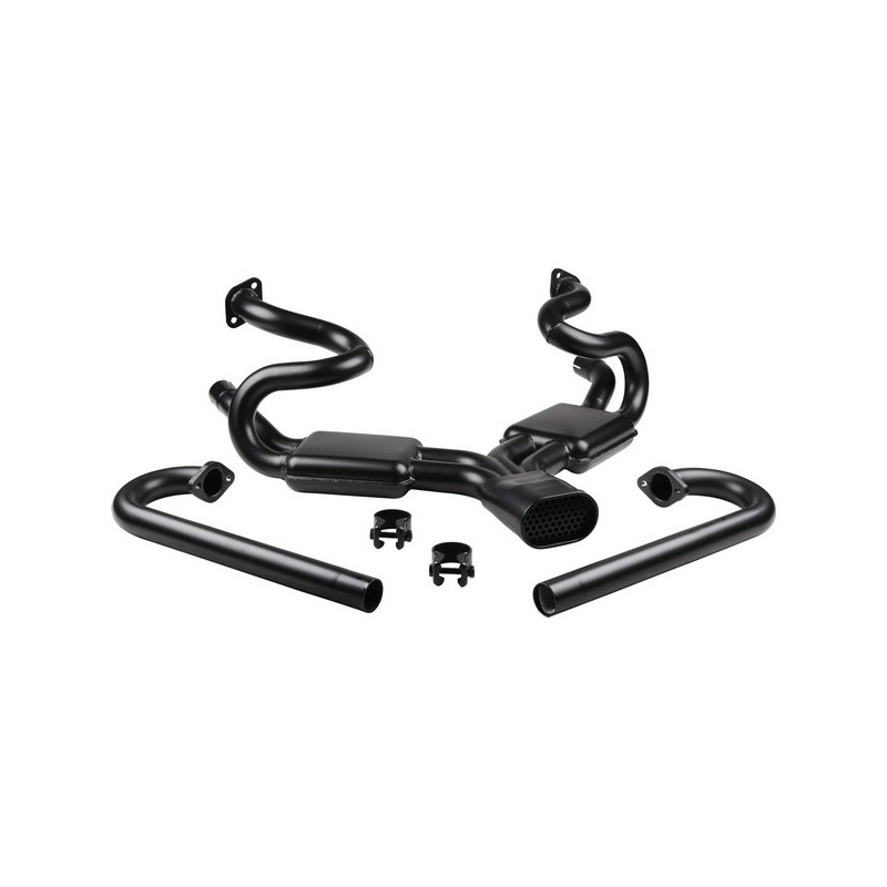 échappement 4 en 1 style SEBRING avec sortie centrale pour 1200cc