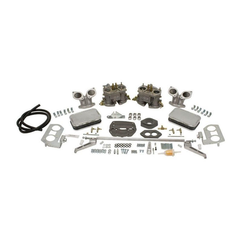 kit LUXE double carburateurs EMPI 'D' 40mm pour Type 3