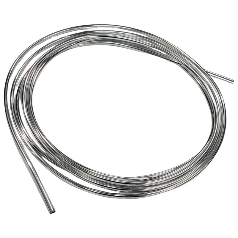 jonc pour gouttière chromé (rouleau de 6m)