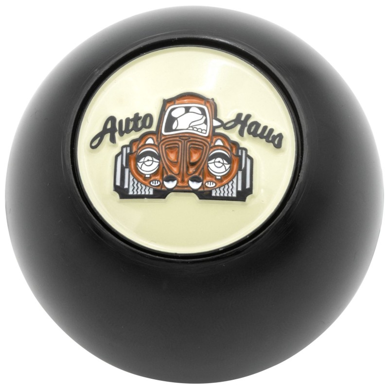 pommeau aluminium "AutoHaus" pour levier de vitesse