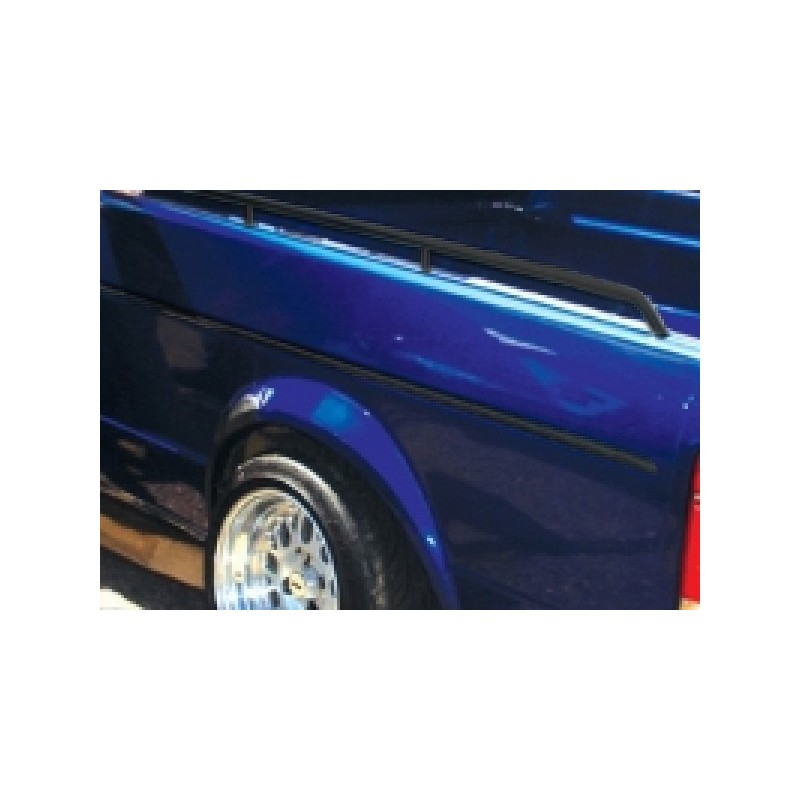 set de 6 baguettes noires sur tour de caisse pour Golf 1 Caddy