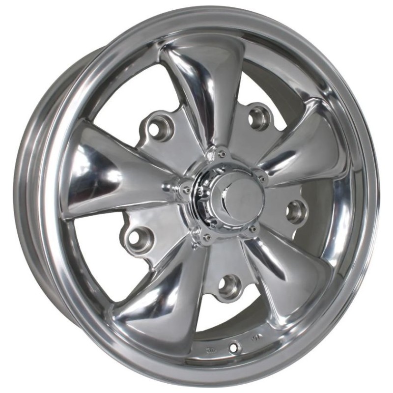 jante GT 5 branches polie  5,5x15"  5 x 205  (ET 20)  SSP