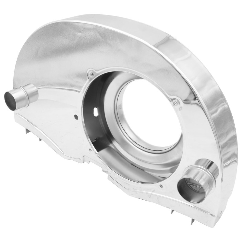 turbine moteur chromée EMPI "Super Shroud" avec chauffage, sans radiateur