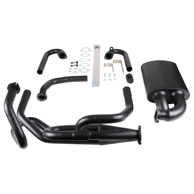 échappement complet "SIDEWINDER" diam. 38mm en acier