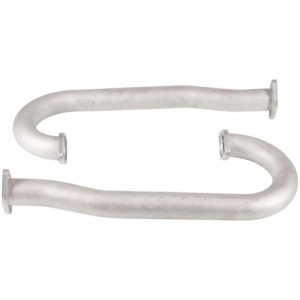 set de 2 J tubes inox...