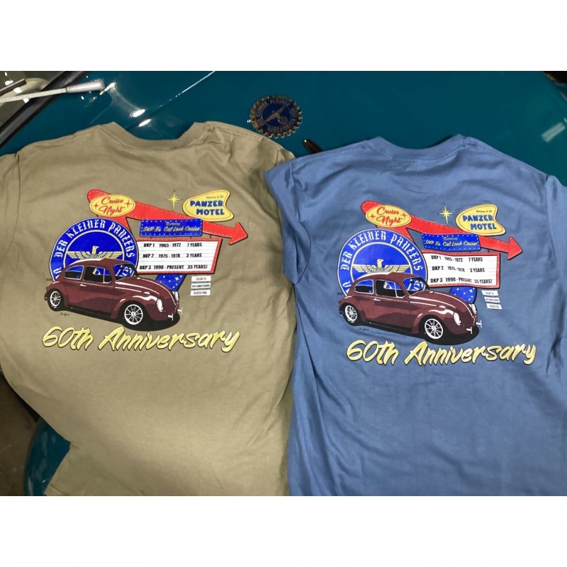 tee-shirt DKP 2025 "60th Anniversary" beige taille XL